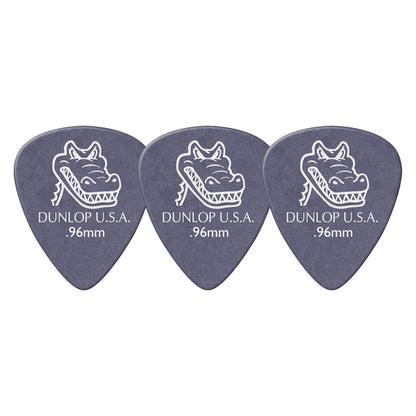 Jim Dunlop ジム ダンロップ 417R-◯◯ ギターピック GATOR GRIP STANDARD 3枚入り