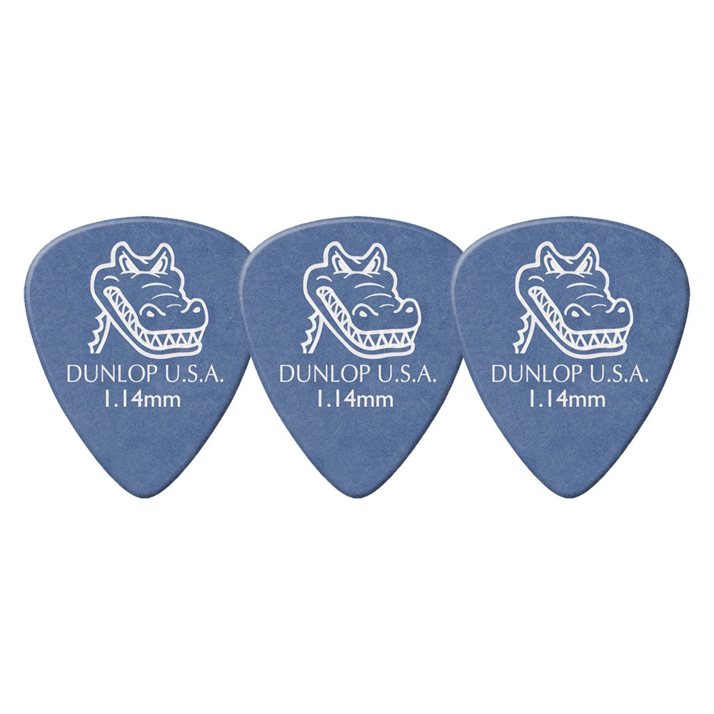 Jim Dunlop ジム ダンロップ 417R-◯◯ ギターピック GATOR GRIP STANDARD 3枚入り
