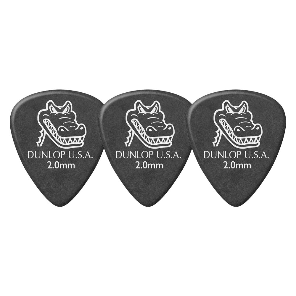 Jim Dunlop ジム ダンロップ 417R-◯◯ ギターピック GATOR GRIP STANDARD 3枚入り