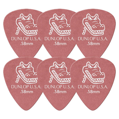 Jim Dunlop ジム ダンロップ 417R-◯◯ ギターピック ゲイターグリップ スタンダード 6枚入り