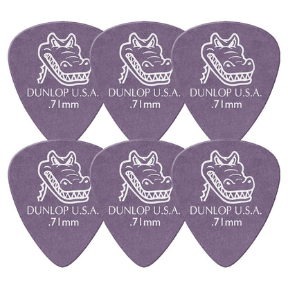 Jim Dunlop ジム ダンロップ 417R-◯◯ ギターピック ゲイターグリップ スタンダード 6枚入り