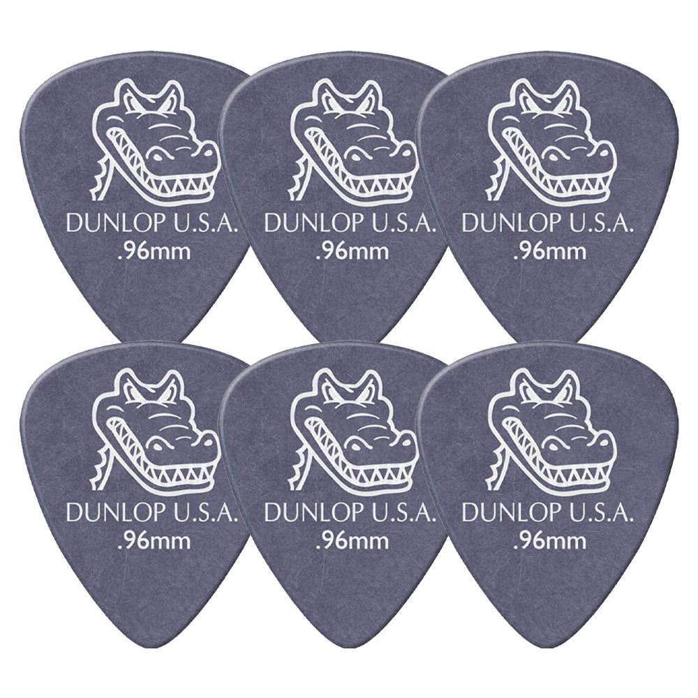 Jim Dunlop ジム ダンロップ 417R-◯◯ ギターピック ゲイターグリップ スタンダード 6枚入り