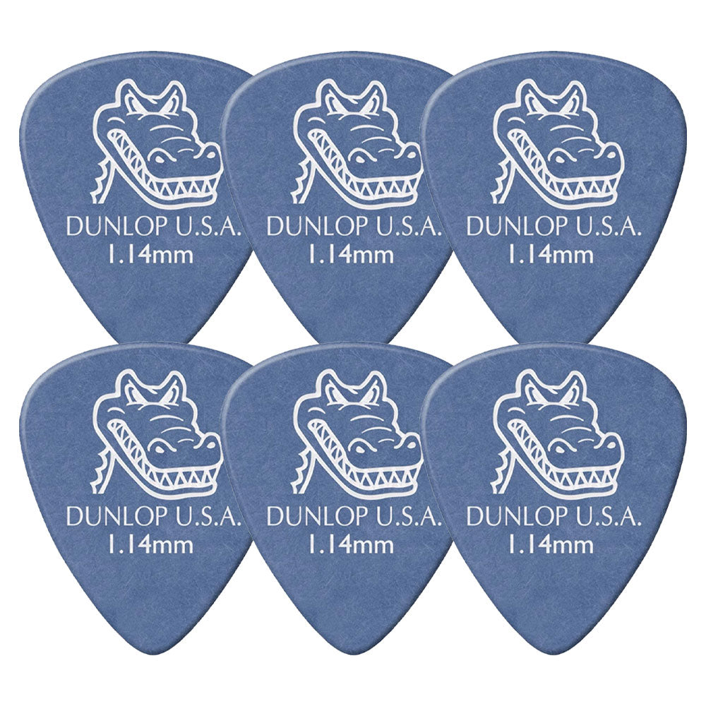 Jim Dunlop ジム ダンロップ 417R-◯◯ ギターピック ゲイターグリップ スタンダード 6枚入り