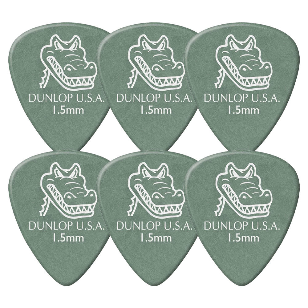 Jim Dunlop ジム ダンロップ 417R-◯◯ ギターピック ゲイターグリップ スタンダード 6枚入り
