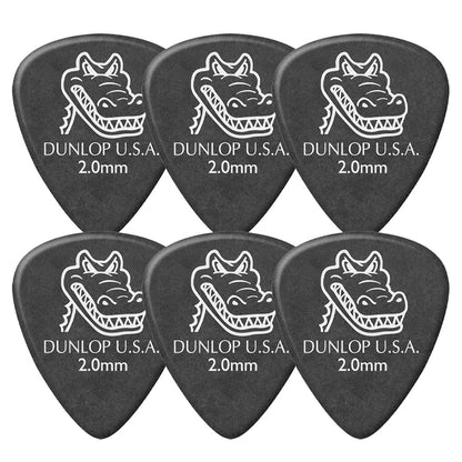Jim Dunlop ジム ダンロップ 417R-◯◯ ギターピック ゲイターグリップ スタンダード 6枚入り