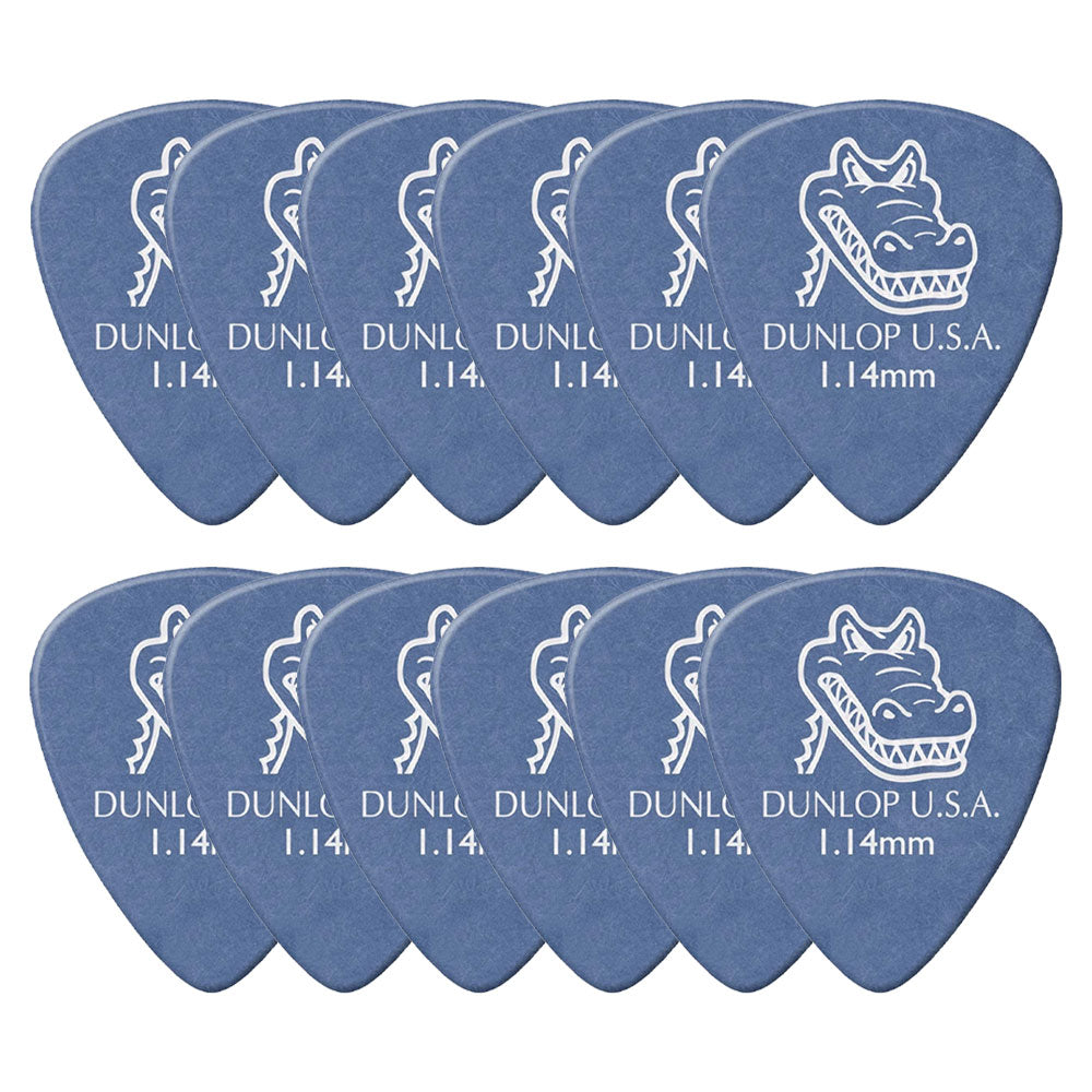 Jim Dunlop ジム ダンロップ 417R-◯◯ ギターピック GATOR GRIP STANDARD  12枚入り