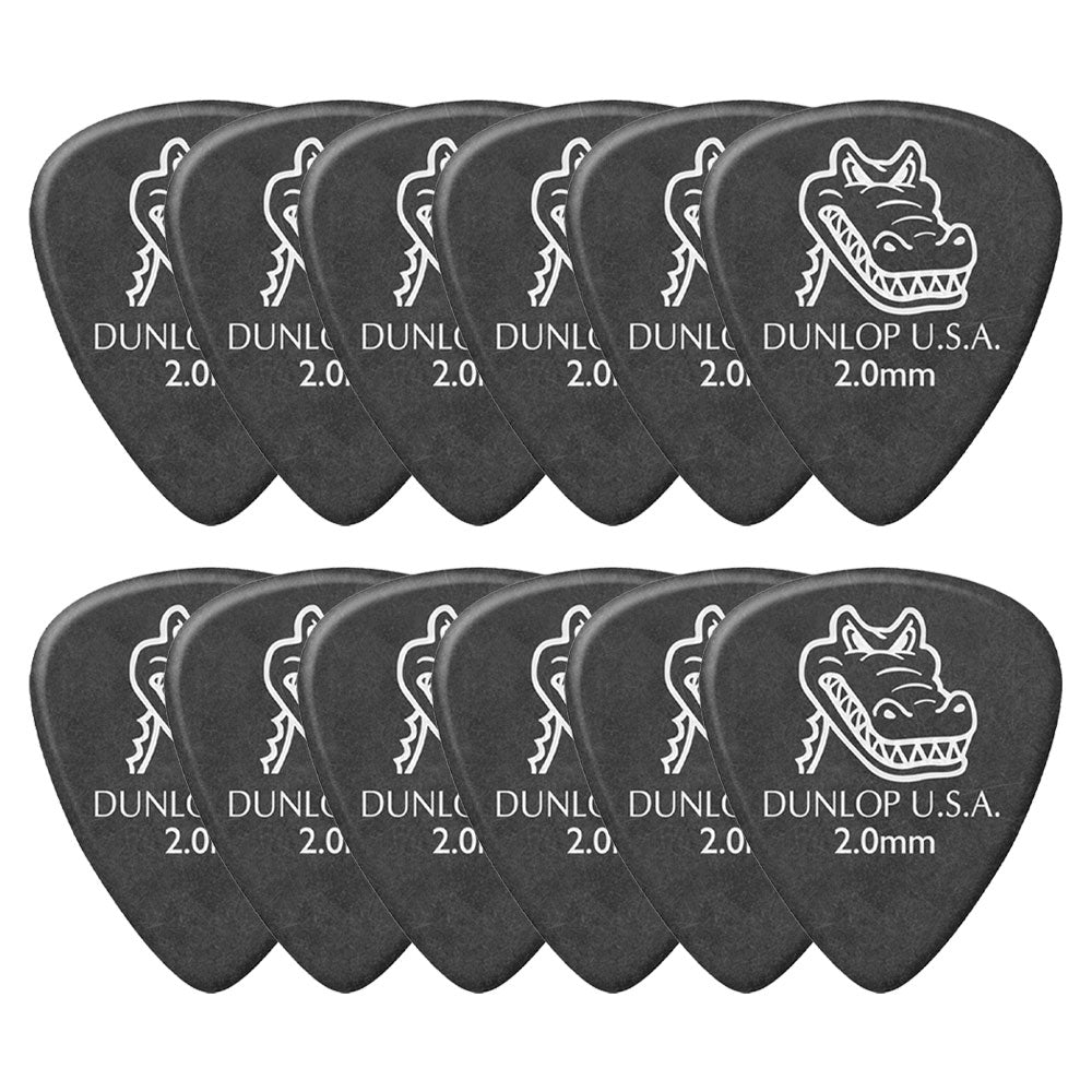 Jim Dunlop ジム ダンロップ 417R-◯◯ ギターピック GATOR GRIP STANDARD  12枚入り