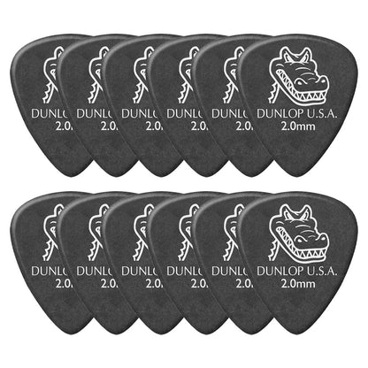 Jim Dunlop ジム ダンロップ 417R-◯◯ ギターピック GATOR GRIP STANDARD  12枚入り