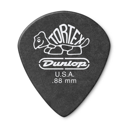 Jim Dunlop ジム ダンロップ 482R TORTEX Pitch Black Jazz III ジャズタイプギター ピック 1枚入り