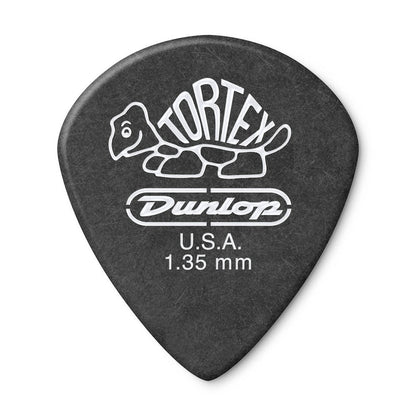 Jim Dunlop ジム ダンロップ 482R TORTEX Pitch Black Jazz III ジャズタイプギター ピック 1枚入り