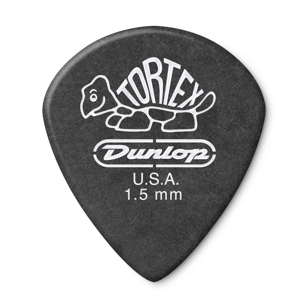 Jim Dunlop ジム ダンロップ 482R TORTEX Pitch Black Jazz III ジャズタイプギター ピック 1枚入り