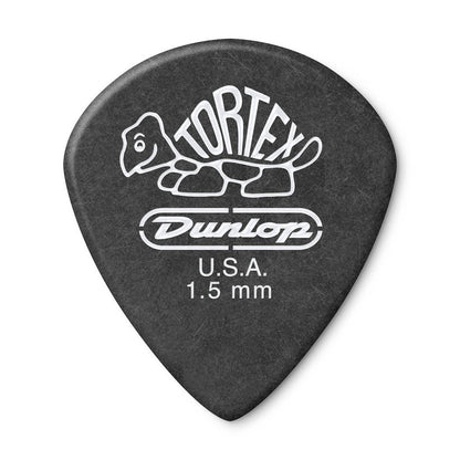 Jim Dunlop ジム ダンロップ 482R TORTEX Pitch Black Jazz III ジャズタイプギター ピック 1枚入り