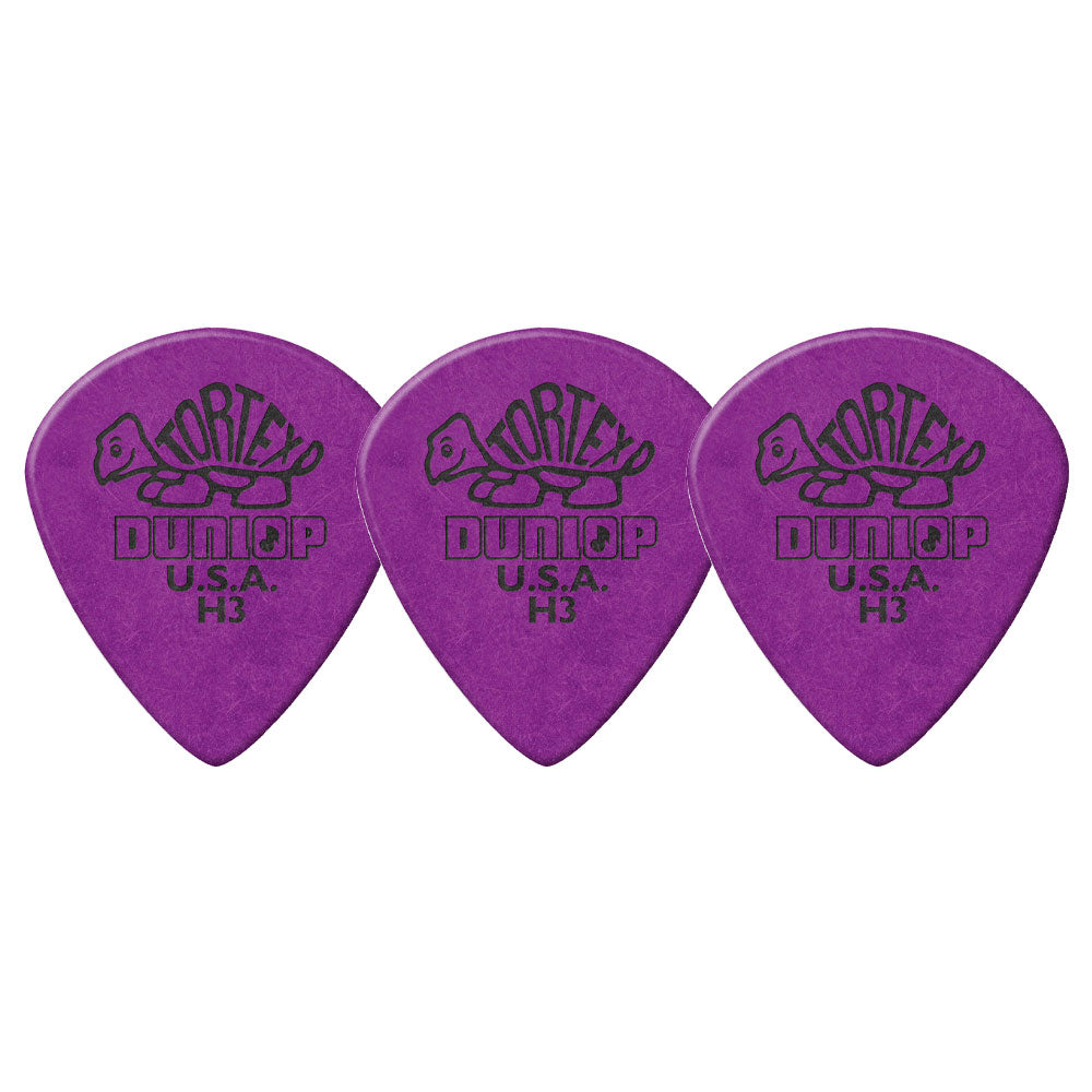 Jim Dunlop ジム ダンロップ 472R TORTEX Jazz III ジャズタイプギター ピック 3枚入り