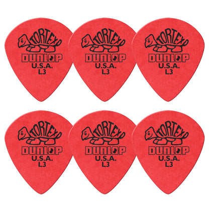 Jim Dunlop ジム ダンロップ 472R TORTEX Jazz III ジャズタイプギター ピック 6枚入り