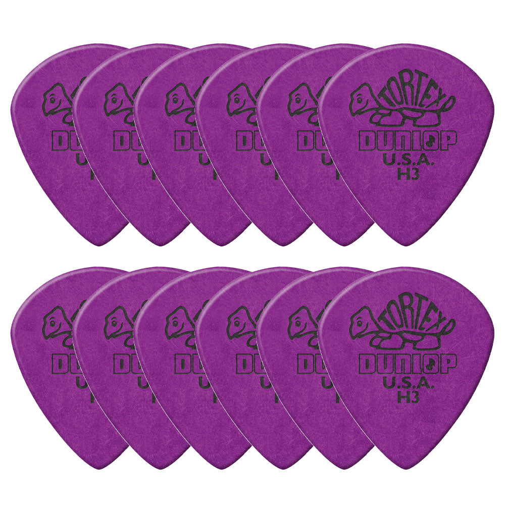 Jim Dunlop ジム ダンロップ 472R TORTEX Jazz III ジャズタイプギター ピック 12枚入り