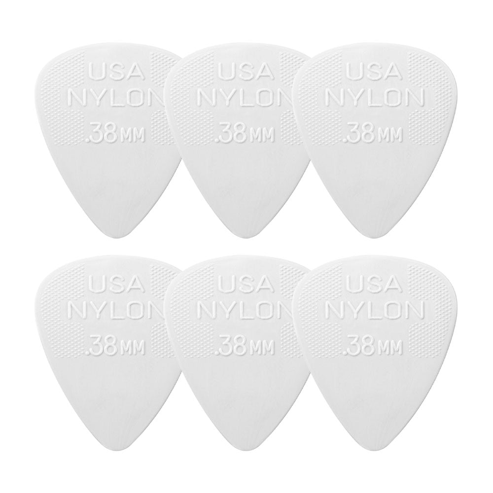 Jim Dunlop ジム ダンロップ 44R NYLON STANDARD ティアドロップナイロンギター ピック 6枚入り