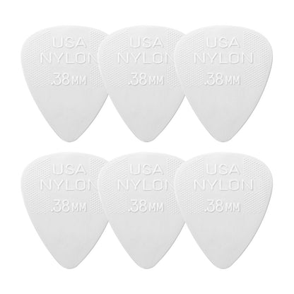Jim Dunlop ジム ダンロップ 44R NYLON STANDARD ティアドロップナイロンギター ピック 6枚入り