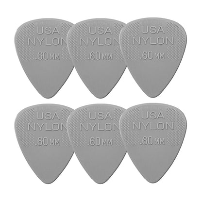 Jim Dunlop ジム ダンロップ 44R NYLON STANDARD ティアドロップナイロンギター ピック 6枚入り