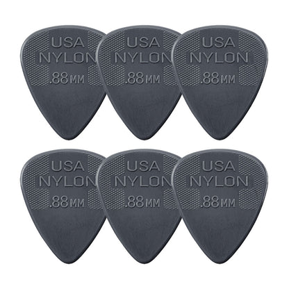Jim Dunlop ジム ダンロップ 44R NYLON STANDARD ティアドロップナイロンギター ピック 6枚入り