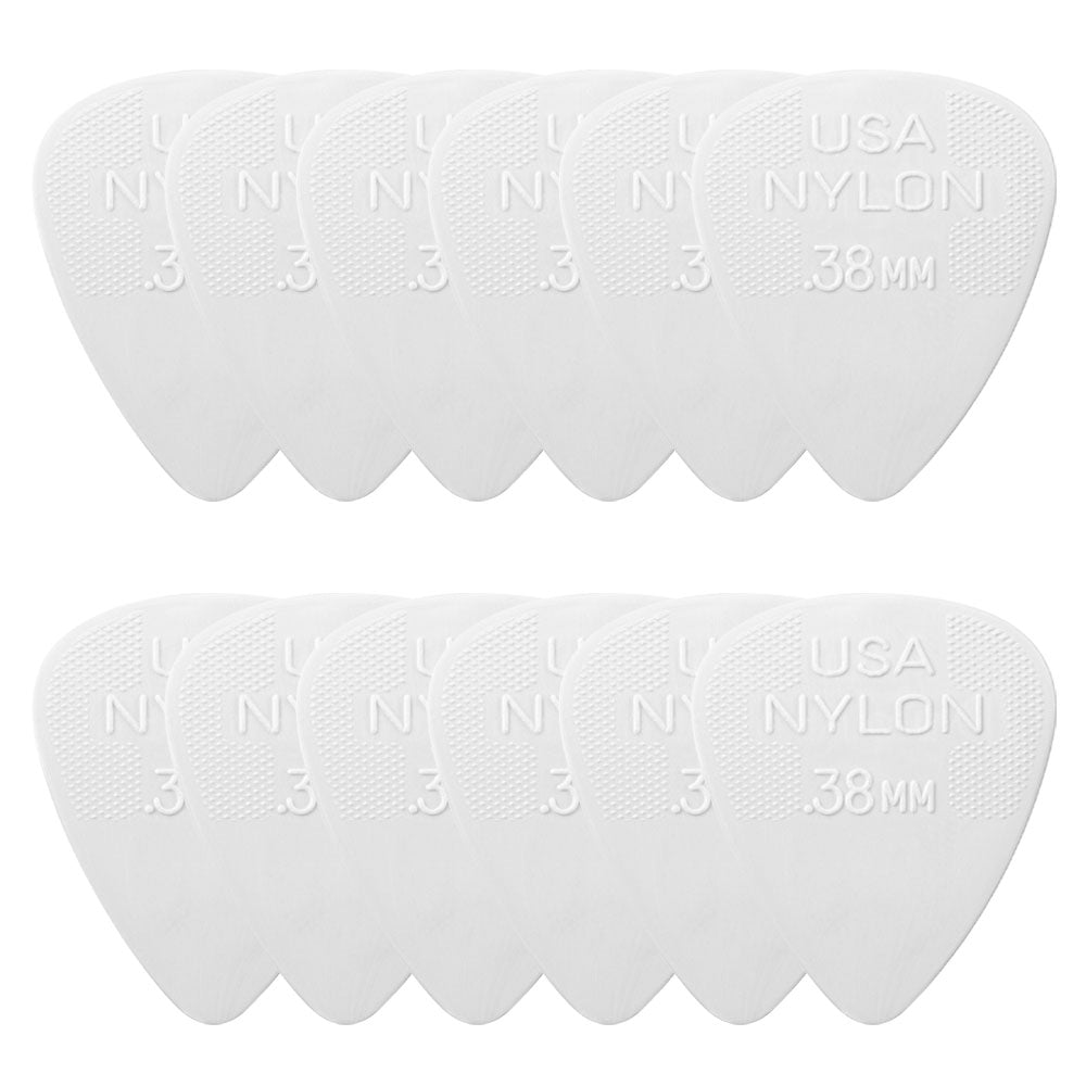 Jim Dunlop ジム ダンロップ 44R NYLON STANDARD ティアドロップナイロンギター ピック 12枚入り