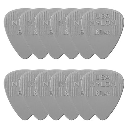 Jim Dunlop ジム ダンロップ 44R NYLON STANDARD ティアドロップナイロンギター ピック 12枚入り