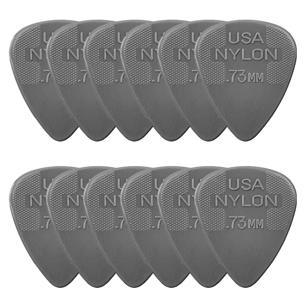 Jim Dunlop ジム ダンロップ 44R NYLON STANDARD ティアドロップナイロンギター ピック 12枚入り