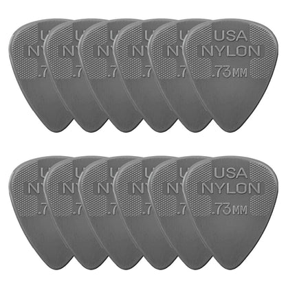 Jim Dunlop ジム ダンロップ 44R NYLON STANDARD ティアドロップナイロンギター ピック 12枚入り