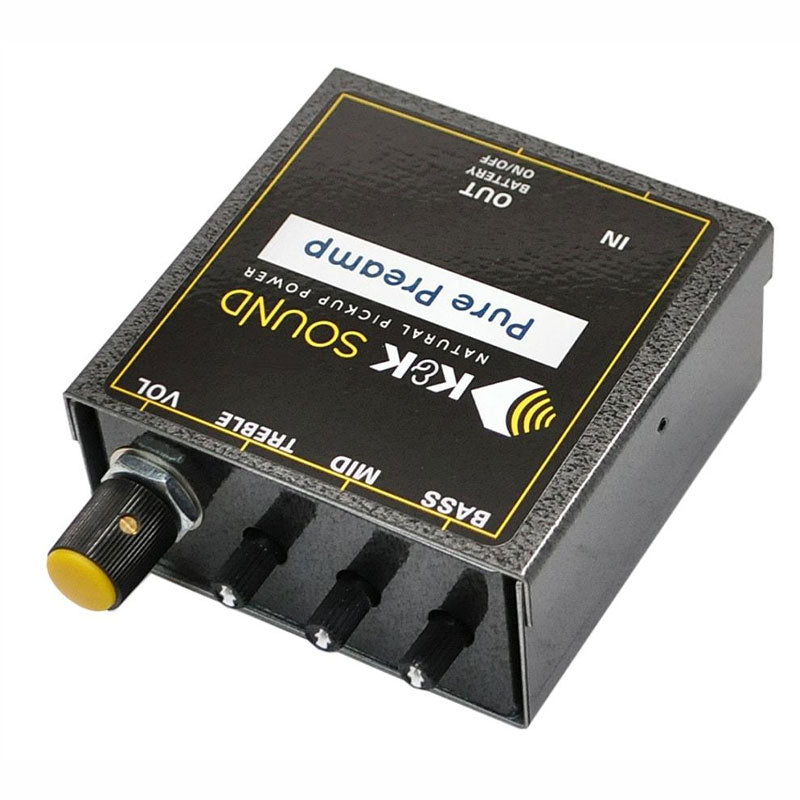 K&K  ケイアンドケイ  アコースティックギター用プリアンプです Pure Preamp