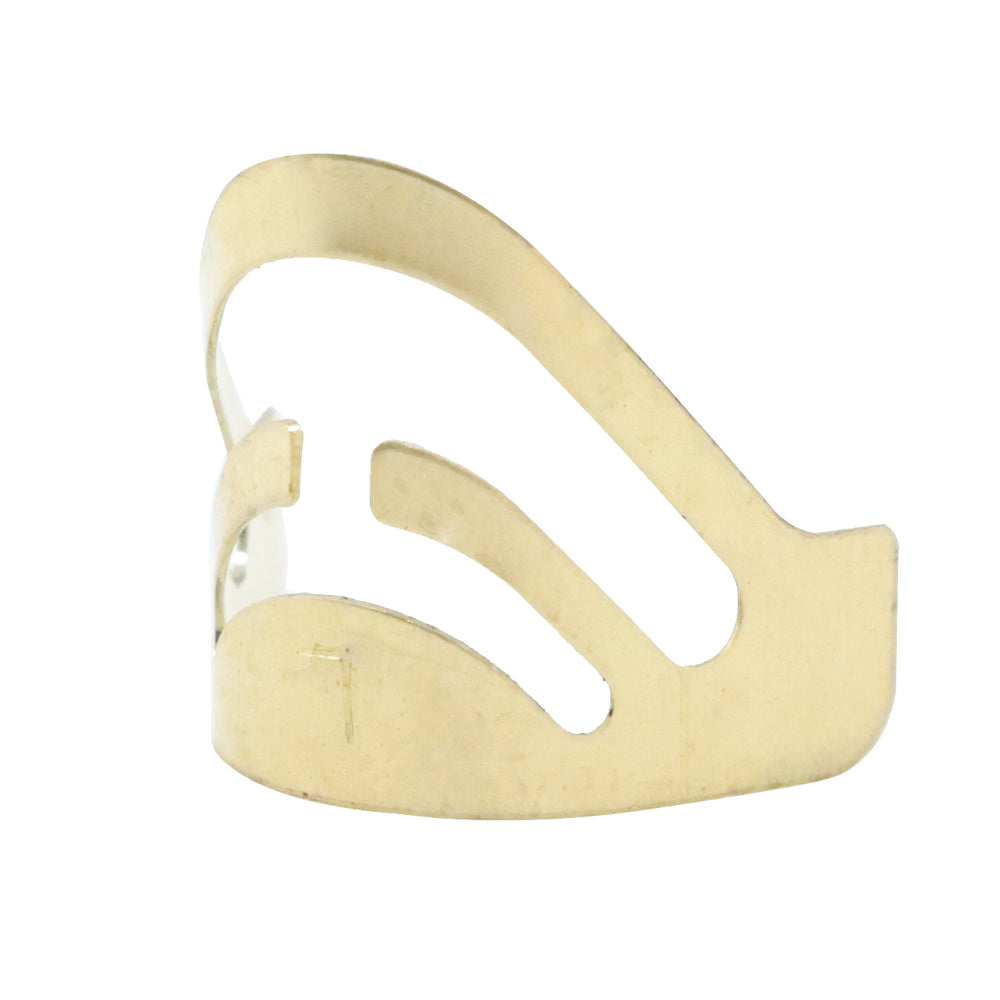 aLaska Pik ギターフィンガーピック アメリカ製 爪保護 調整可能 プラスチック/真鍮 指サック S/M/L/Xサイズ アメリカ製