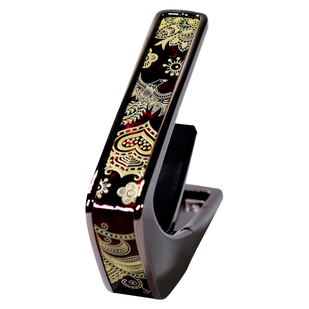 Thalia Capos ギターカポタスト  Black Chrome Crimson Phoenix TH-CB201-22