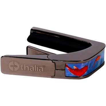 Thalia Capos ギターカポタスト  Black Chrome Koi Pond of Pearl TH-CB201-20