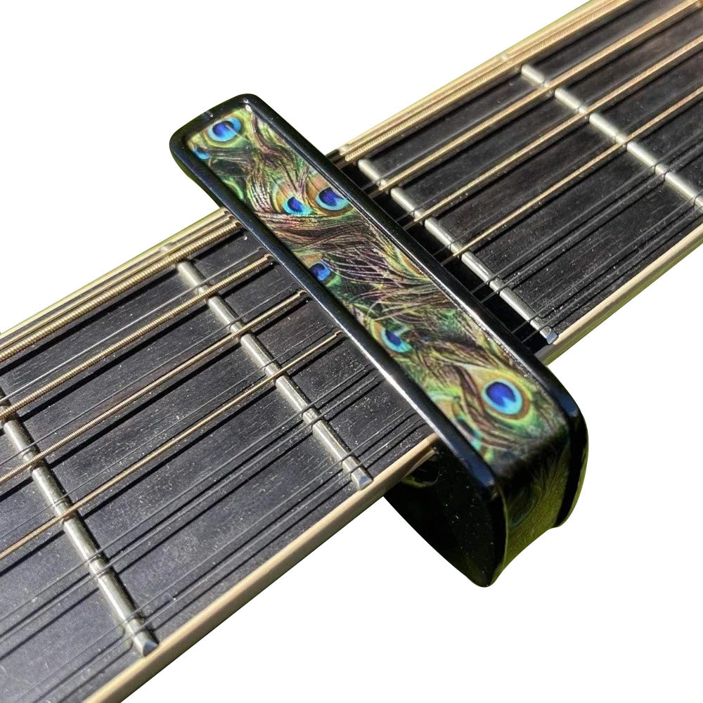 Thalia Capos ギターカポタストBlack Chrome Pearl Peacock TH-CB201-18