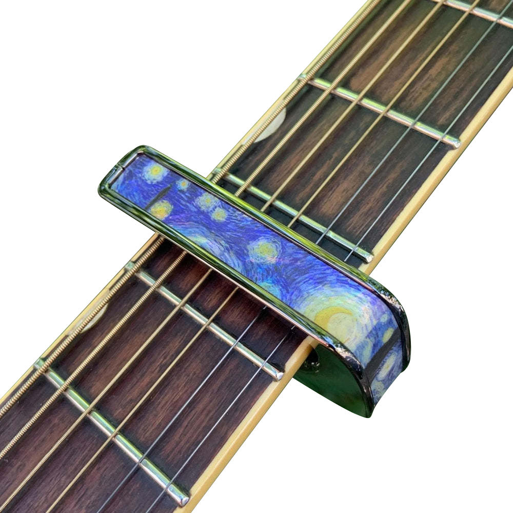 Thalia Capos ギターカポタスト Black Chrome Starry Night TH-CB201-16