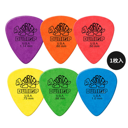 Jim Dunlop ジム ダンロップ 418R TORTEX STANDARD ティアドロップギター ピック 1枚入り