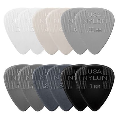 Jim Dunlop ジム ダンロップ 44R NYLON STANDARD ティアドロップナイロンギター ピック 12枚入り