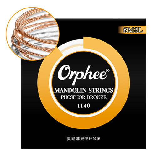 Orphee オルフェ SM8L マンドリン弦 フォスファーブロンズ巻き 11-40