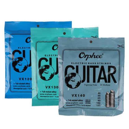 Orphee オルフェ VX-◯◯ エレキベース弦 4弦/5弦/6弦 初心者向け 重厚なサウンド 快適なプレイ感