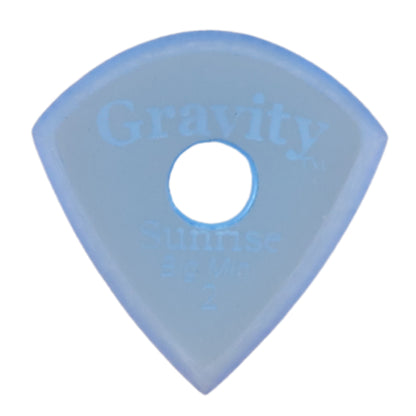 Gravity グラビティ Sunrise big mini ギターピックGSUB2MR  blue   滑り止め耐久性 1枚入り