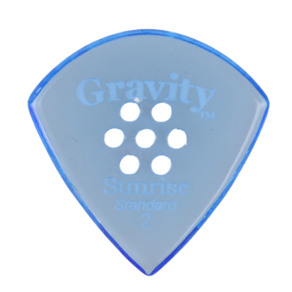 Gravity グラビティ Sunrise Standard ギターピック GSUS2PM blue  1枚入り