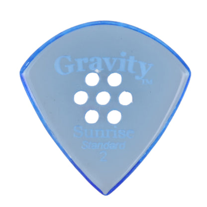 Gravity グラビティ Sunrise Standard ギターピック GSUS2PM blue  1枚入り