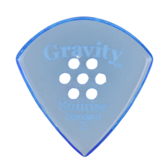 Gravity グラビティ Sunrise Standard ギターピック GSUS2PM blue  1枚入り