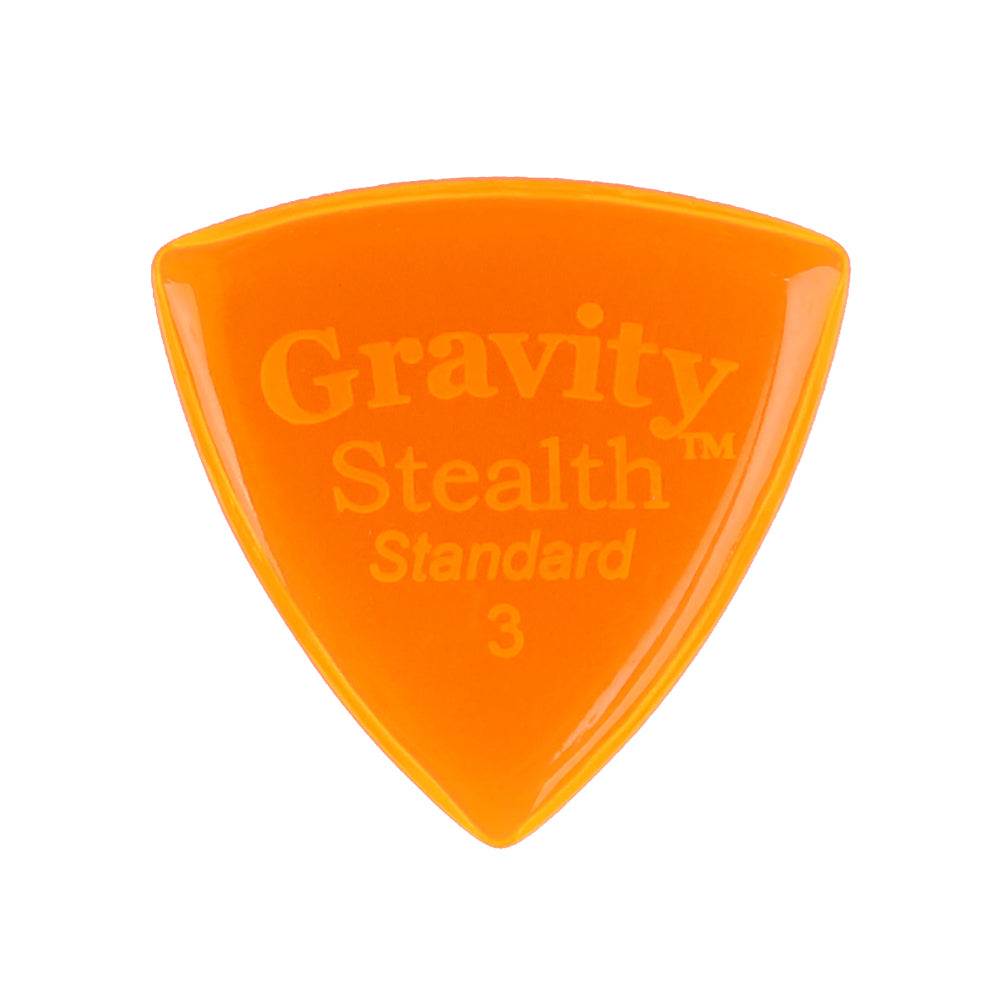 Gravity グラビティStealth Standardギターピック GSSS3P  orange 1枚入り