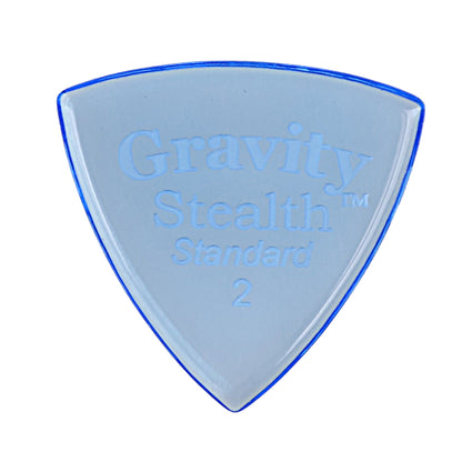 Gravity グラビティStealth Standardギターピック GSSS2P blue 1枚入り