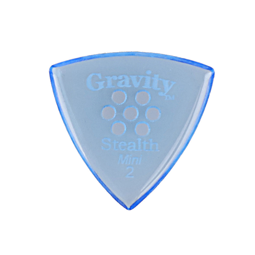 Gravity グラビティStealth Miniギターピック GSSM2PM  blue 1枚入り