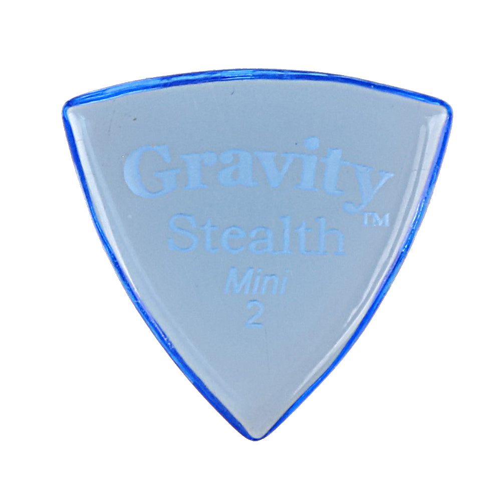 Gravity グラビティStealth MiniギターピックGSSM2P blue 1枚入り