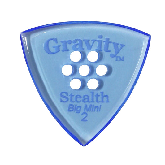 Gravity グラビティStealth Big MiniギターピックGSSB2PM blue1枚入り