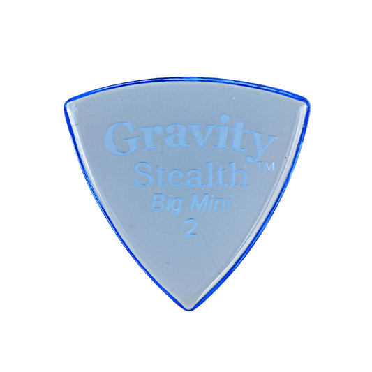 Gravity グラビティStealth Big MiniギターピックGSSB2P blue1枚入り