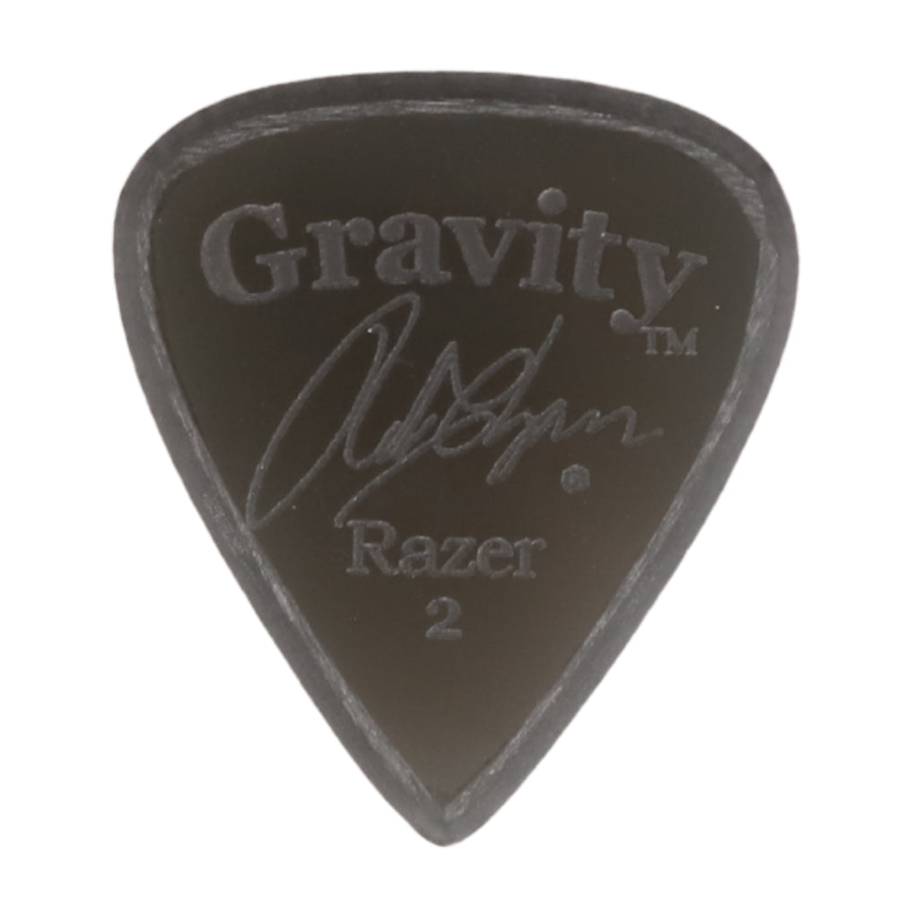 Gravity グラビティRazer Standard ギターピックGRCSP  black 1枚入り