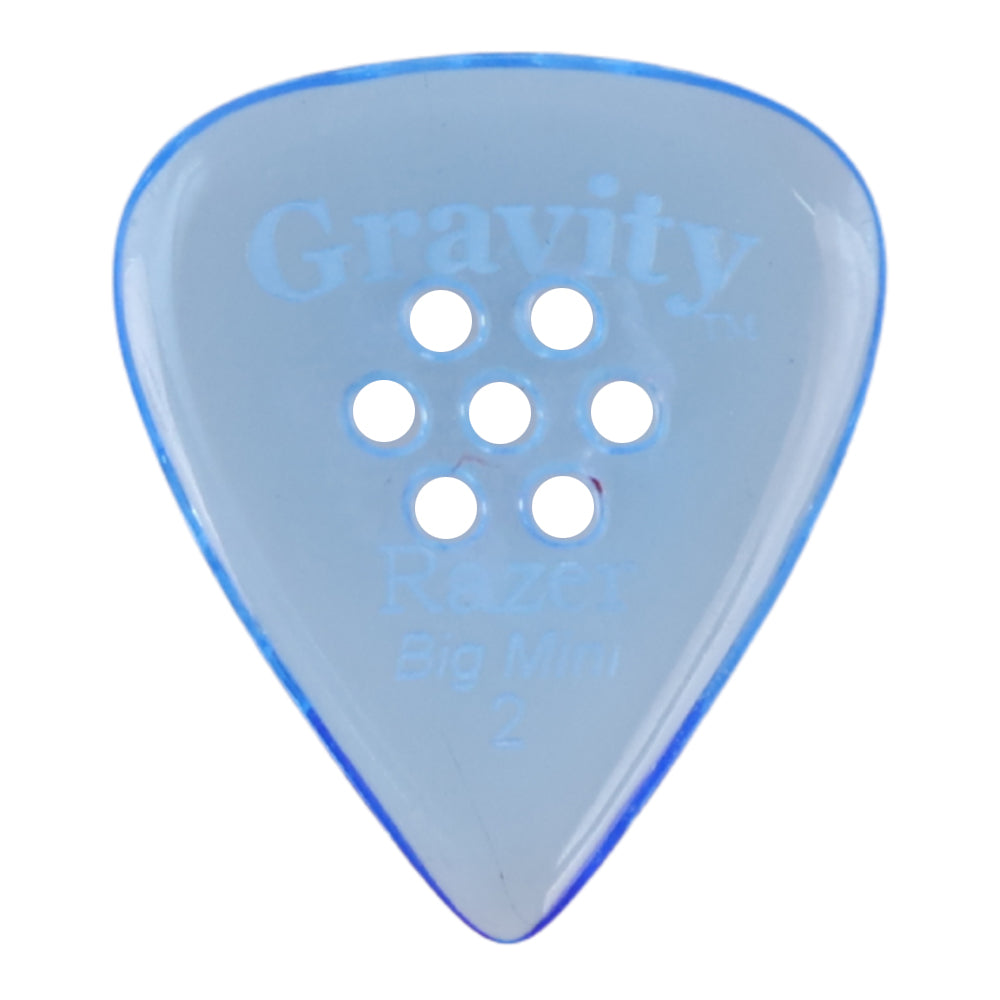 Gravity グラビティ Razer big mini ギターピックGRAB2PM blue 1枚入り
