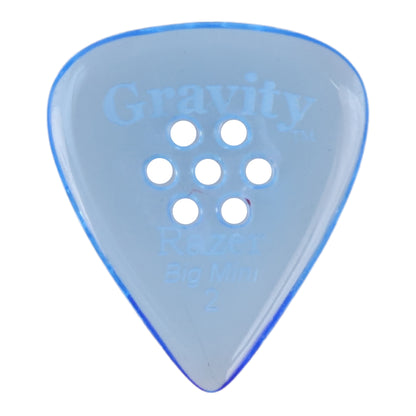 Gravity グラビティ Razer big mini ギターピックGRAB2PM blue 1枚入り